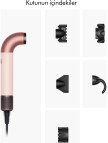 Dyson Supersonic R™ Saç Kurutma Makinesi Düz+Dalgalı (Ceramic Pink)